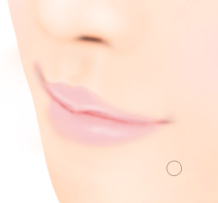 ps怎么绘制人物嘴巴和头发(1)