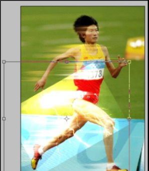 用Photoshop打造疾风的田径运动员(8)