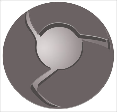 PS制作Google Chrome浏览器Logo图标(8)