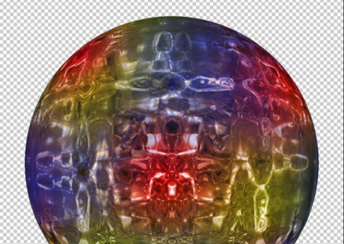 用PS的滤镜制作漂亮的彩色琉璃球(15)