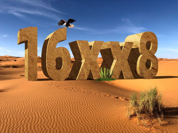 PS制作大气磅礴的沙漠3D立体字体