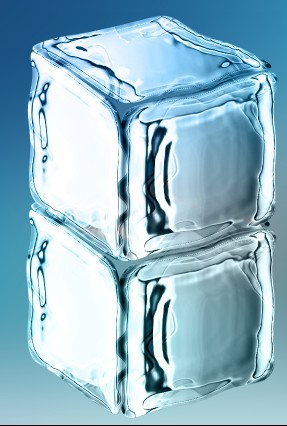 PS滤镜打造逼真冰块效果(34)