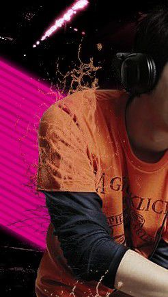 PS设计DJ音乐海报(16)