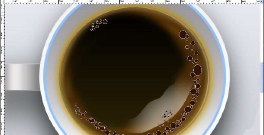 PS鼠绘逼真咖啡杯图标(40)