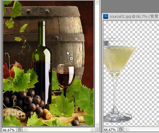 Photoshop使用滤镜抠出透明效果的玻璃杯(15)