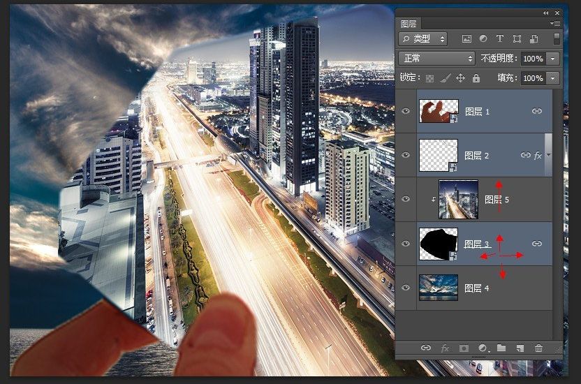 Photoshop CS6用智能对象制作移动图像动画(15)