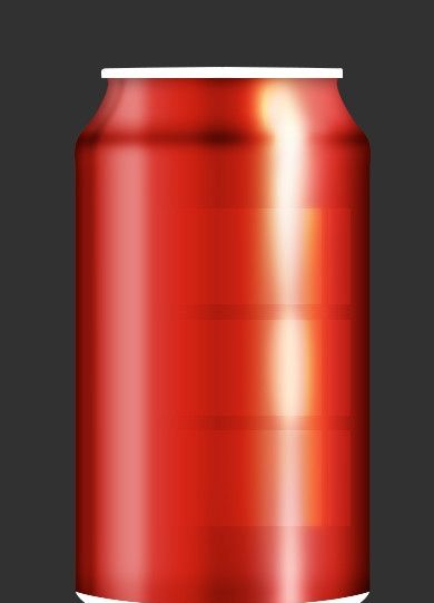 PS鼠绘质感可乐罐子(38)