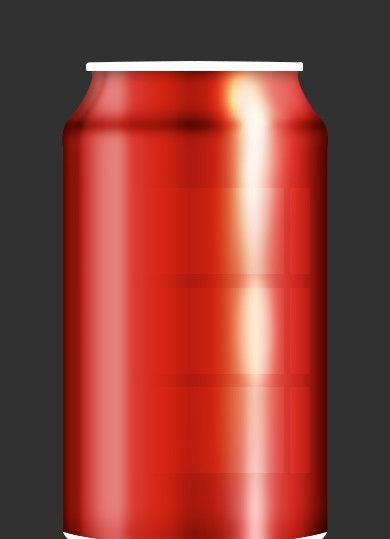 PS鼠绘质感可乐罐子(36)