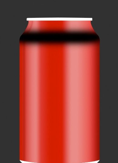 PS鼠绘质感可乐罐子(16)