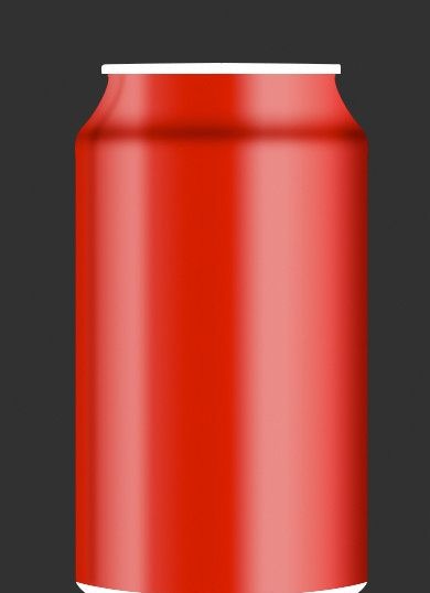 PS鼠绘质感可乐罐子(17)