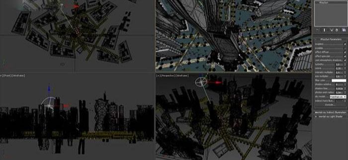 3DSMAX打造未来城市战争场景(1)
