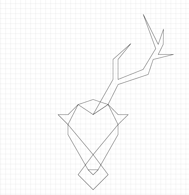 AI制作几何风格鹿Logo(6)