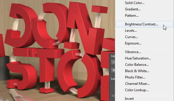 PS制作橡胶和玻璃质感的3D立体字效(80)