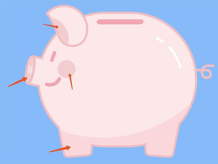 AE+AI制作可爱的小猪存钱罐动效(24)