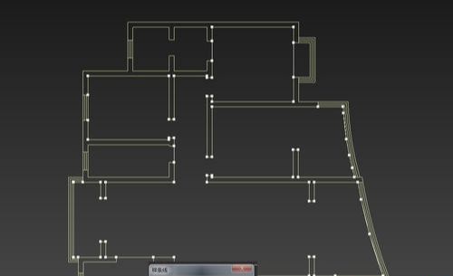 用3DMAX单线制作室内墙体模型(5)