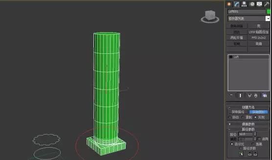 3Dmax放样建模制作罗马柱模型教程(22)