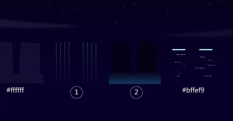 AI+PS绘制五彩斑斓的炫酷深圳夜景(13)