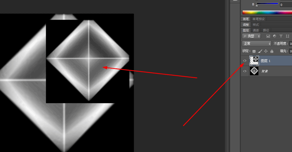 Photoshop简单制作质感的水晶立方体的方法(2)