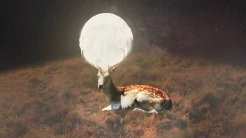 ps制作一款月光下的小鹿创意照片