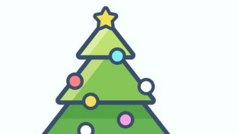 PS绘制圣诞树图标教程