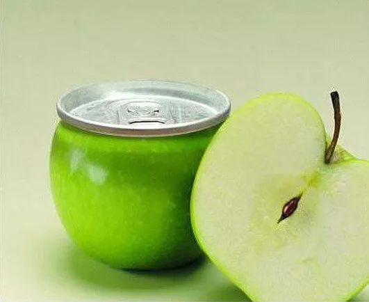 PS合成一个青苹果易拉罐(8)