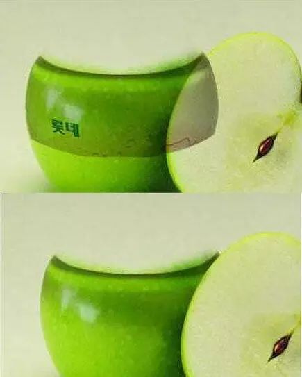 PS合成一个青苹果易拉罐(7)