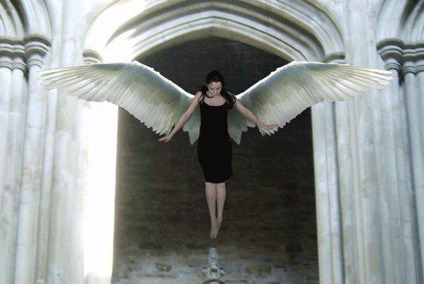PS合成一个神秘的天使照片(36)