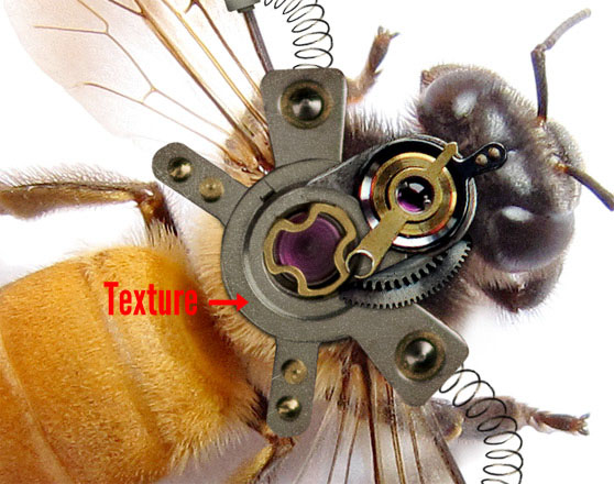 ps合成一只机械蜜蜂教程(6)