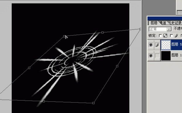 Photoshop滤镜制作绚丽的圆环光束-PS滤镜使用(9)