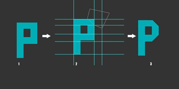 PS怎么做折叠字效果，设计简洁的折叠字效果教程，快来看(5)