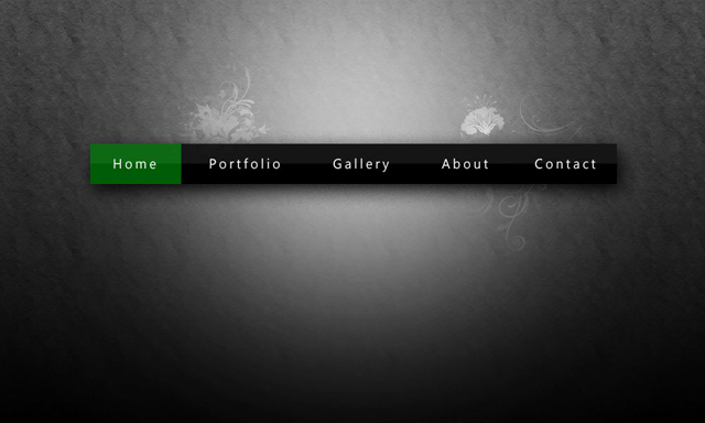 Photoshop设计简洁的网站导航教程