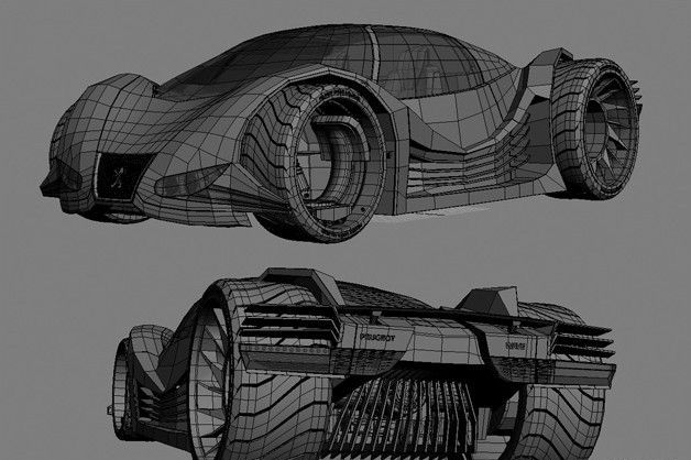 3DMAX制作汽车模型的教程(4)