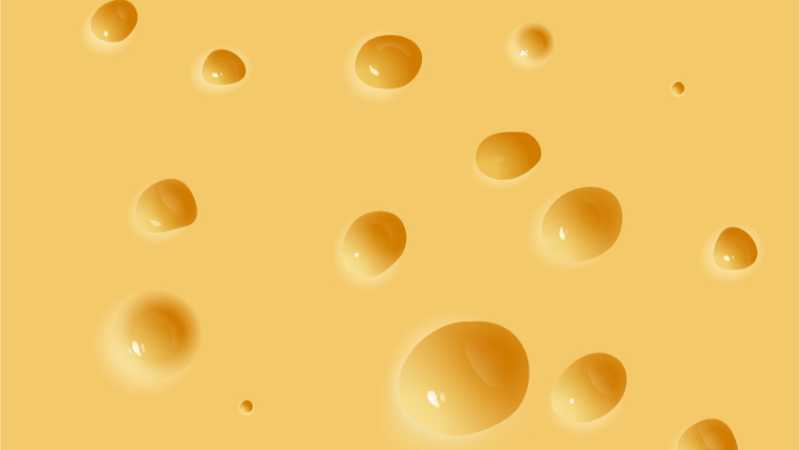 AI绘制奶酪图案教程