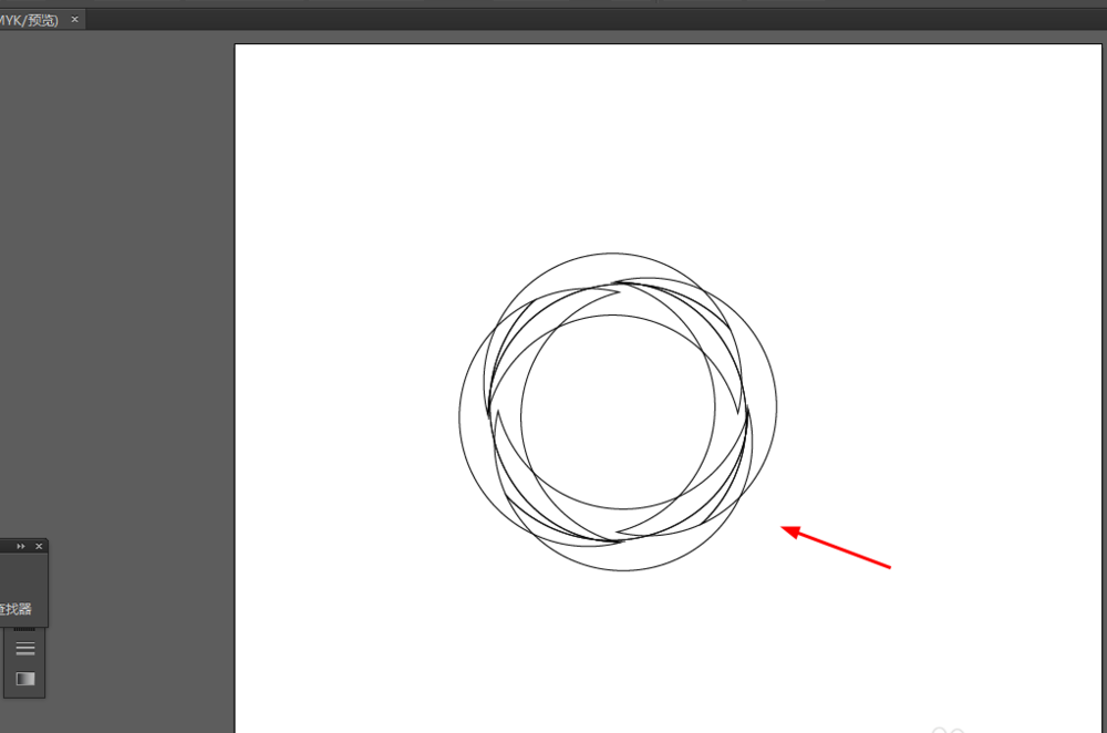 Illustrator教程：AI怎么绘制彩色圆环(8)