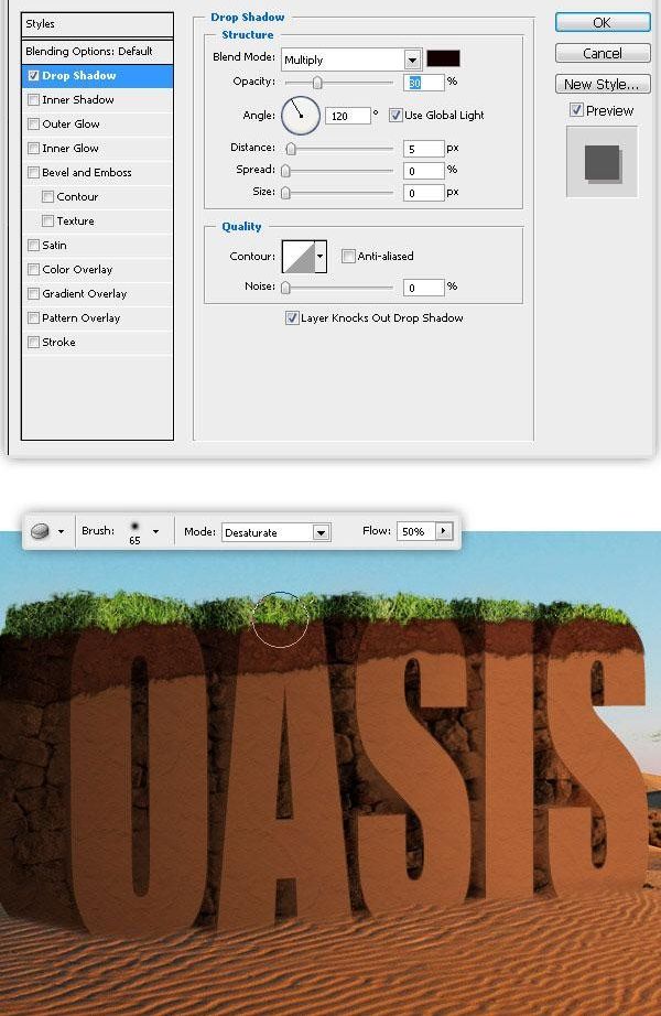 PS和Illustrator创建一个3D文字场景(16)