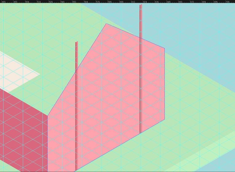 AI绘制2.5D美式风格小别墅(43)