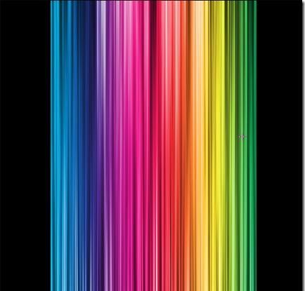 Photoshop纤维滤镜制作精美彩虹光线(5)