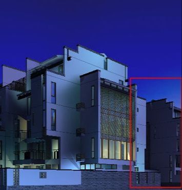 3dmax建筑夜景渲染效果图(13)