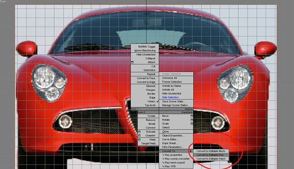 3dmax制作汽车模型(3)