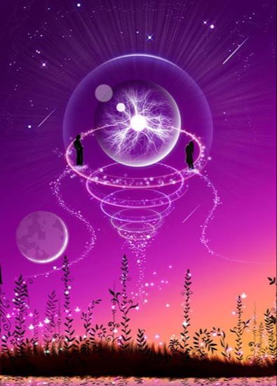 PS滤镜制作紫色魔幻水晶球