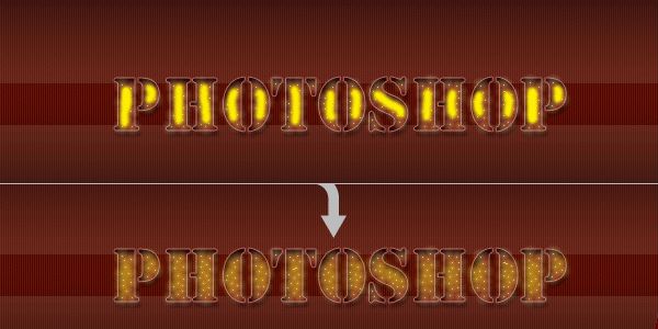 Photoshop制作40年代的俱乐部字体风格(16)
