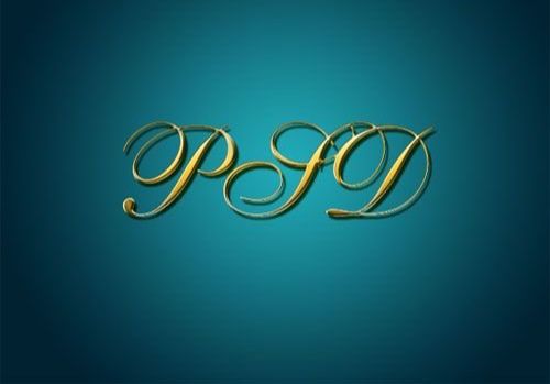 ps设计光芒金质字体教程(13)